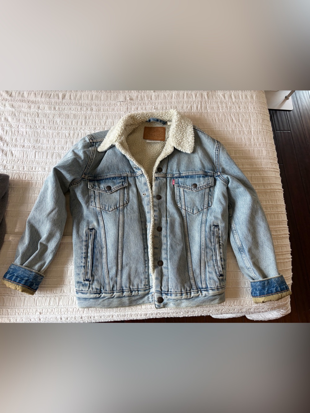 Levi's Denim Sherpa Jacket